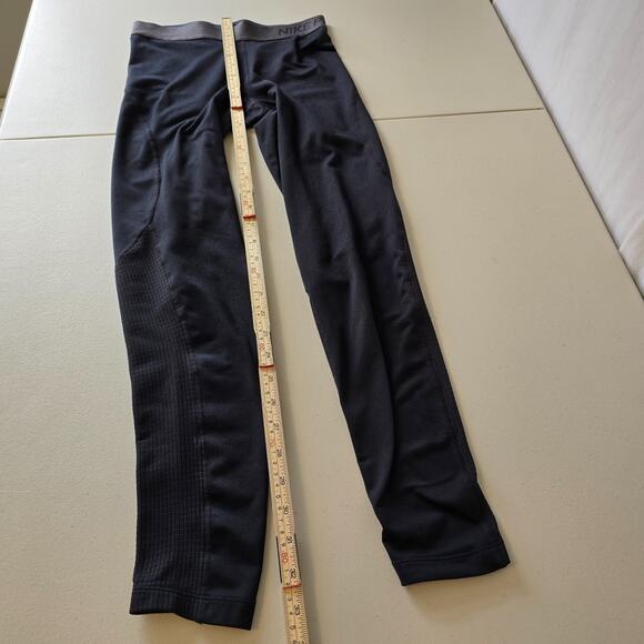 Nike Pro Legging Joggers Yoga Dri-Fit Pants Women's Small Black w/ Logo Athletic - Picture 14 of 16
